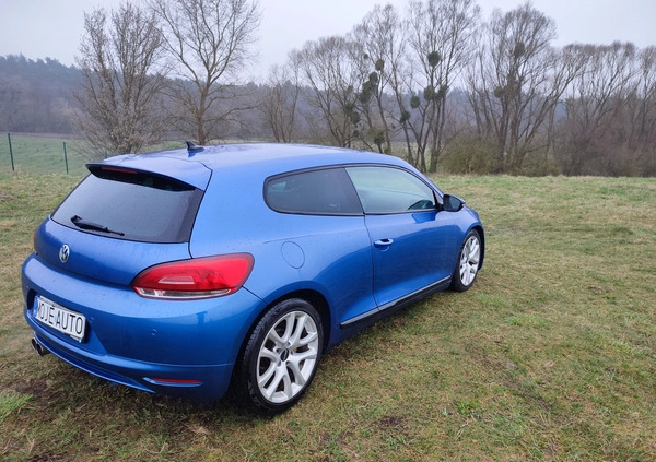 Volkswagen Scirocco cena 26900 przebieg: 178368, rok produkcji 2008 z Biała Rawska małe 154